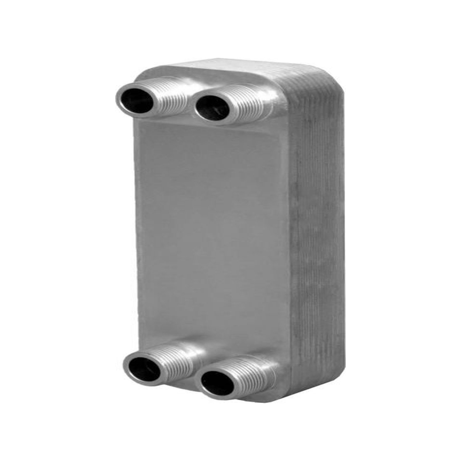 Wolf Plattenwärmetauscher Edelstahl 120 kW SL32-90 90 Platten G 1 Zoll Dämmhaube 2071890