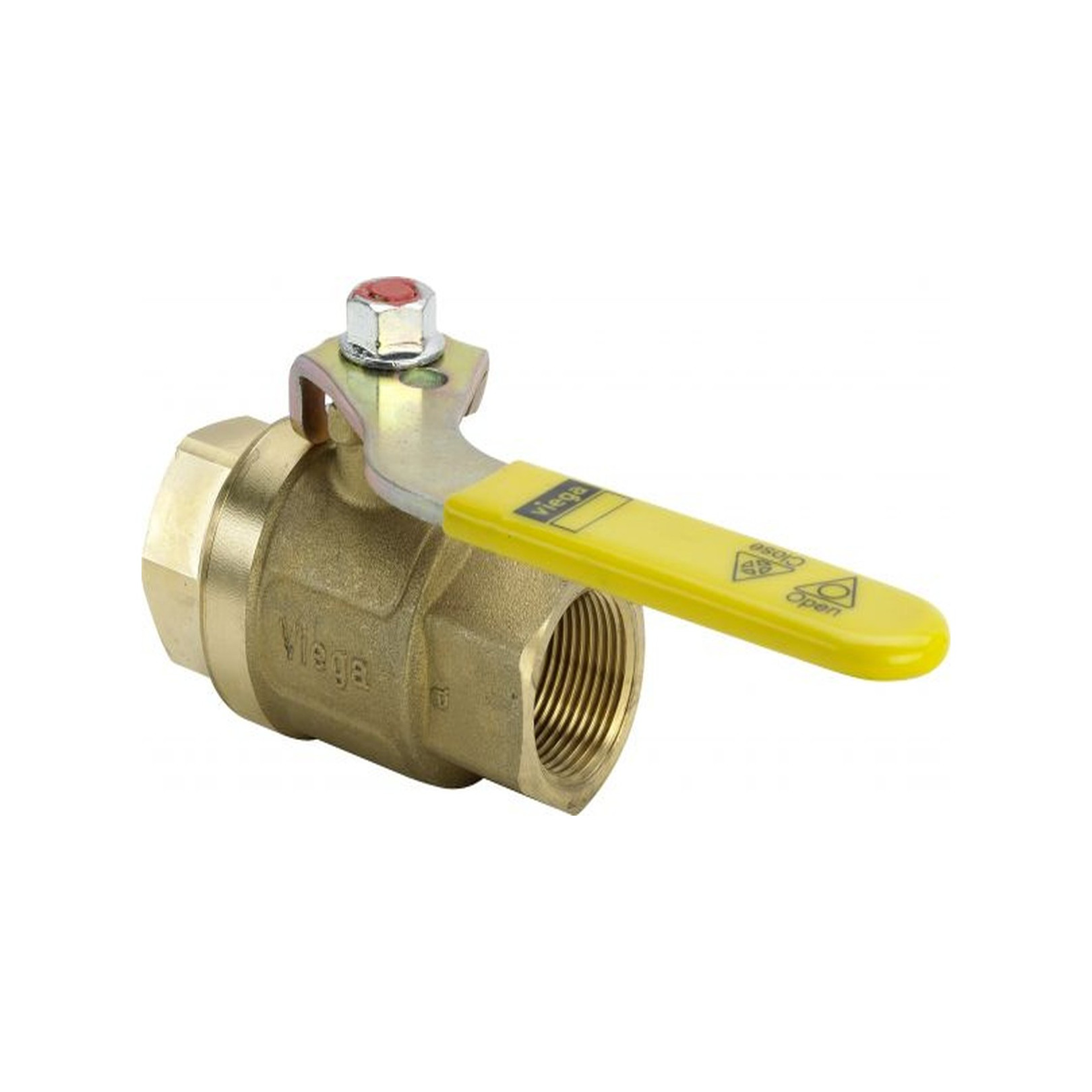 Viega Gasmuffen-Kugelhahn G2101 1 Zoll IG schwer abschliessbar plombierbar 525958