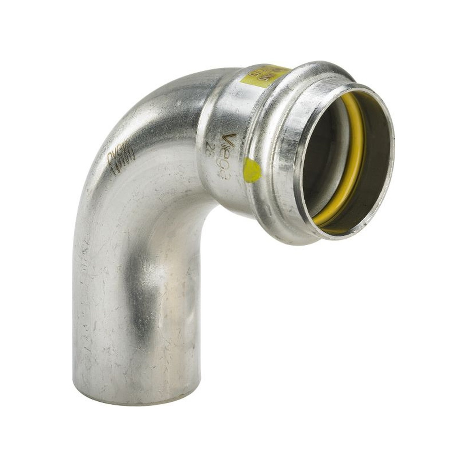 Viega Sanpress Inox G 0216.1 Bogen 90 Grad Edelstahl 54mm SC-Contur 486112