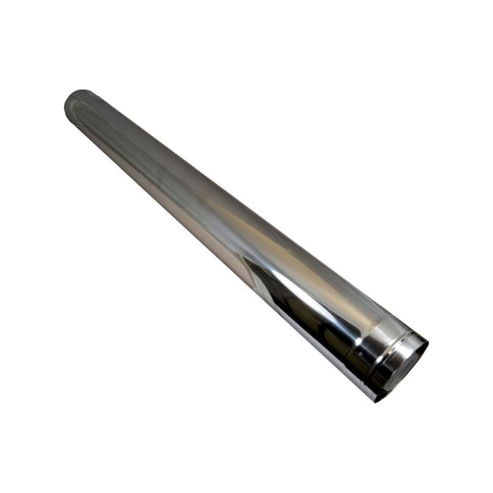 Wolf Luft-Abgasrohr DN60/100 konzentrisch 2000mm Edelstahl Polypropylen Fassade 2651911