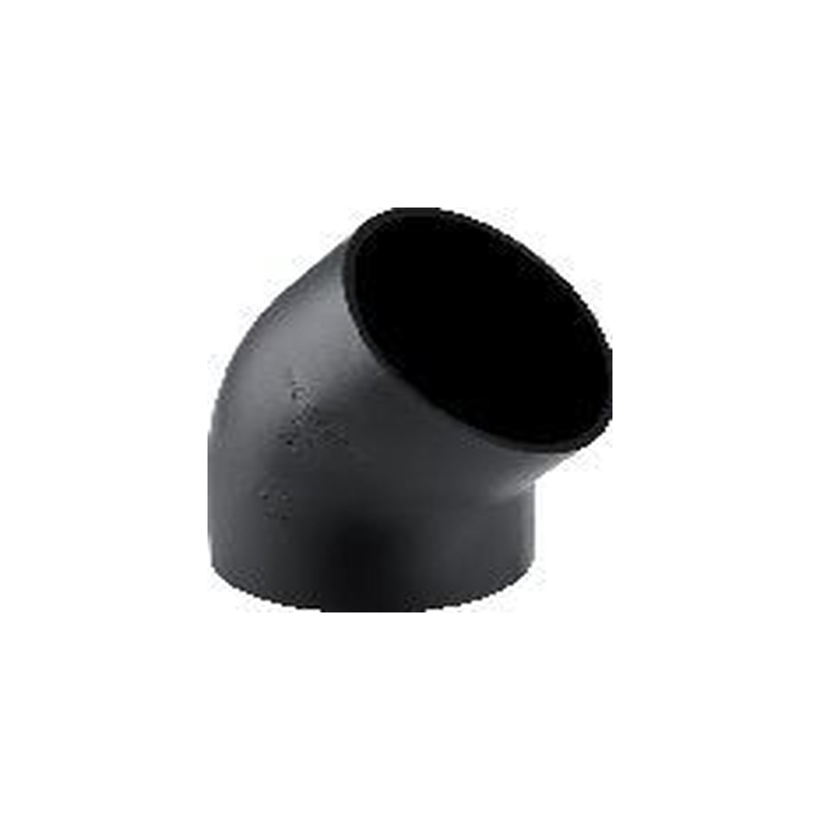 Geberit PE Bogen 45 Grad DN125 Elektroschweißmuffe PE-HD 368045161