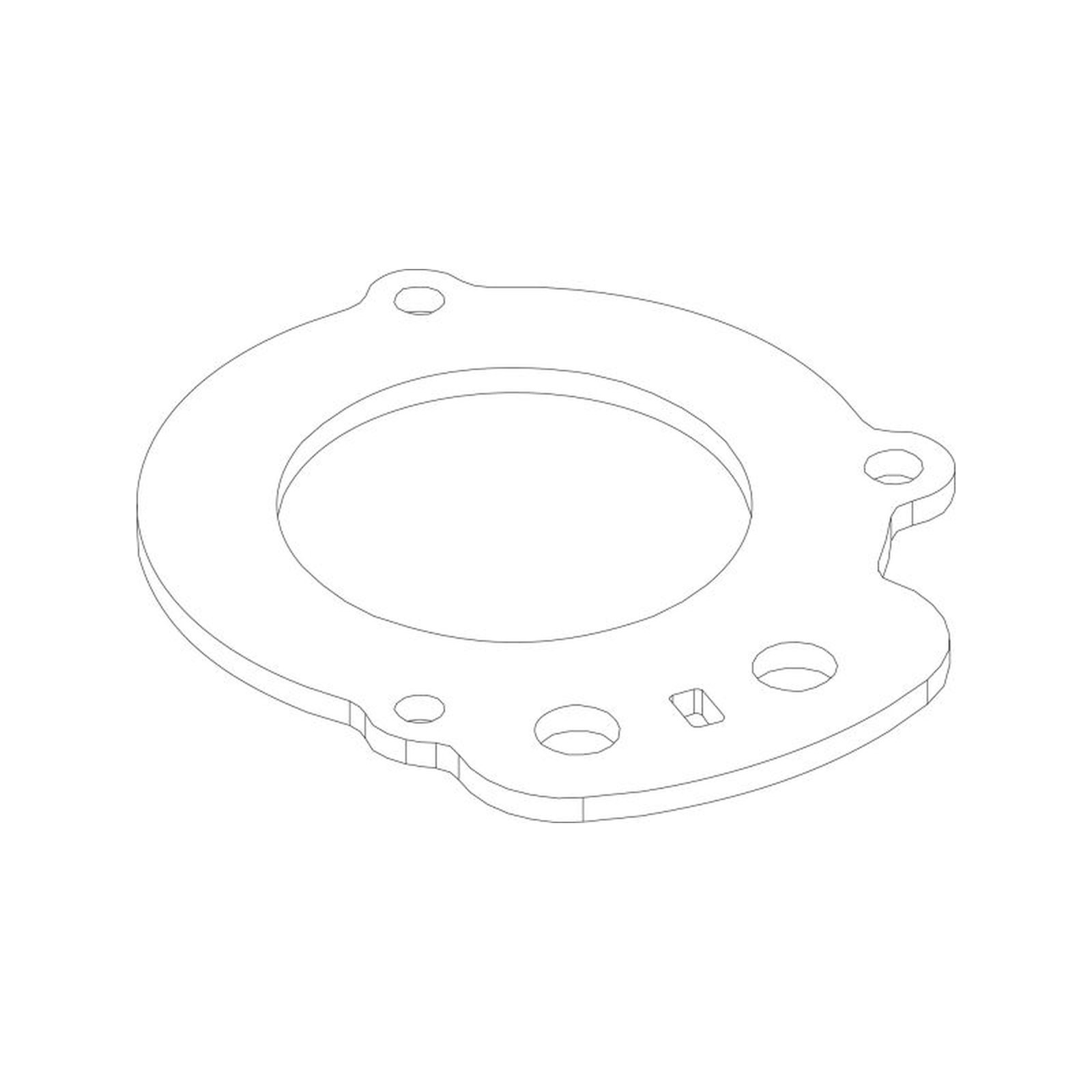 Buderus Brennerdichtung Ersatzteil Heiztechnik GC5300i GC5700i GC5800i 87186507890