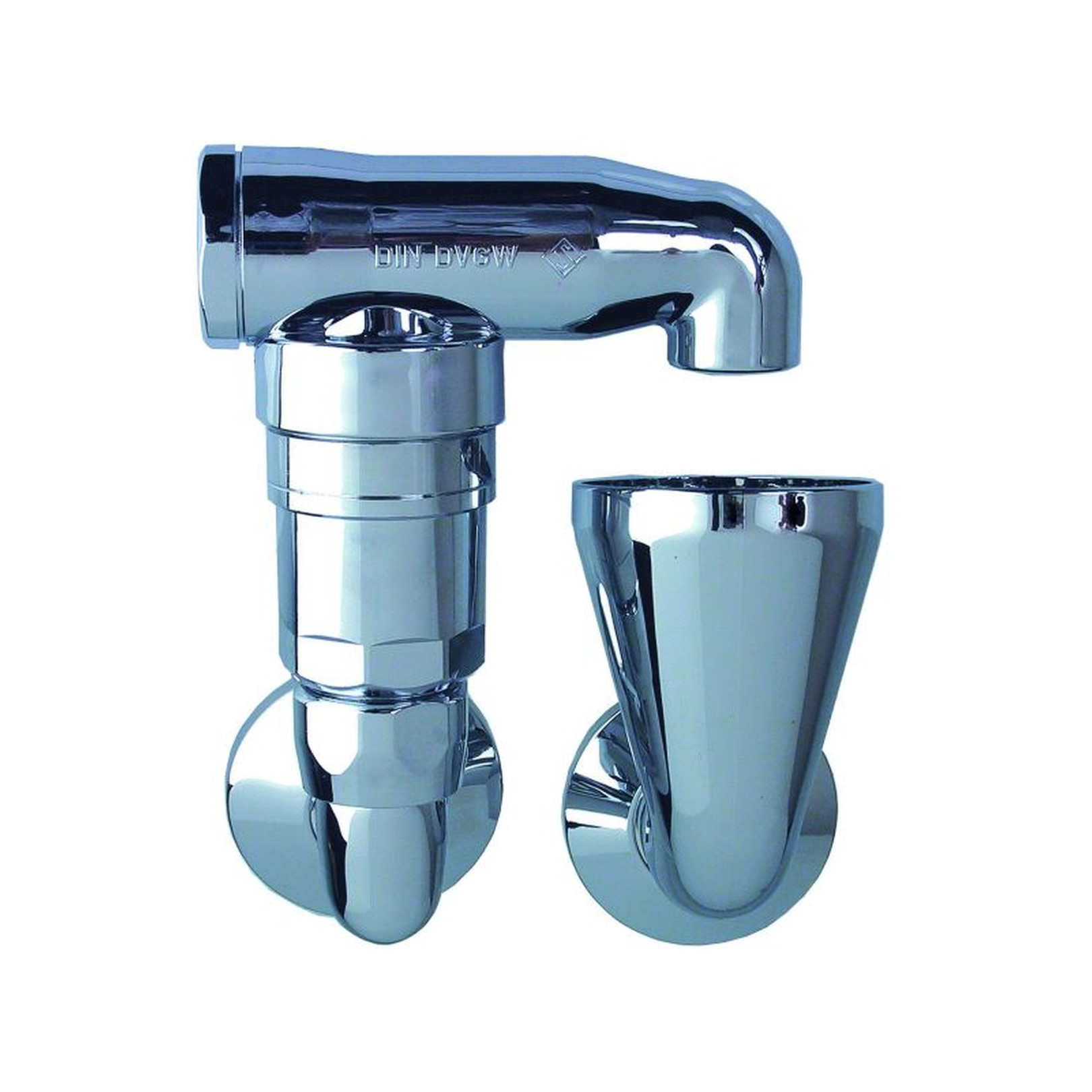 Aalberts Rohrbelüfter SEPP Safe 8161 DN15 G1/2a G3/4a Messing verchromt PN10 T-max 90°C 0006061