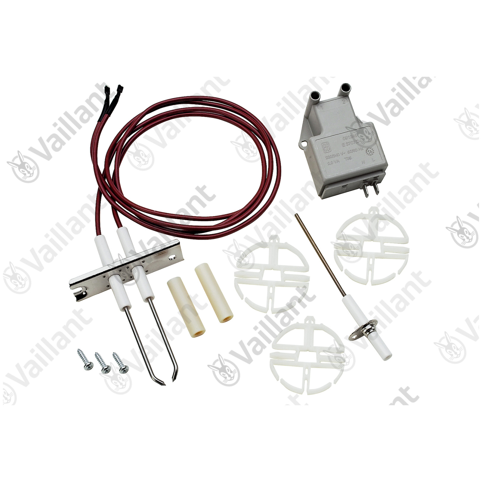 Vaillant Zündtransformator Set 091250 Ersatzteil VKC VKS VKU 091250