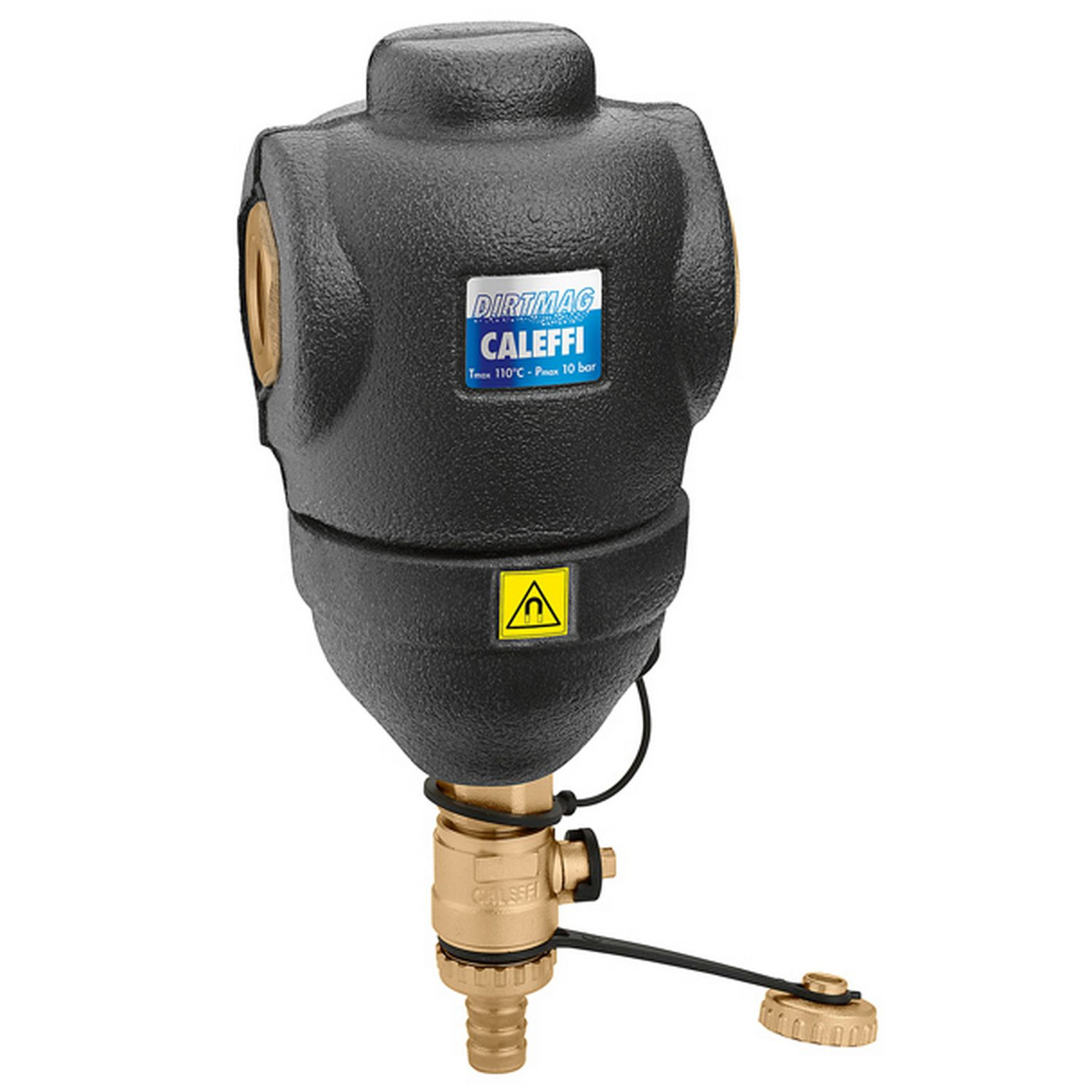 Caleffi Schlammabscheider Dirtmag 2 Zoll IG Magnet Messinggehäuse Isolierung 546319
