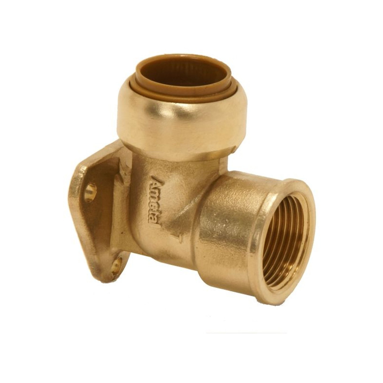 VSH Steck-Wandscheibe Steckfitting Tectite Classic T471G 15 mm x G 1/2 Zoll IG Messing DVGW 5 Stück 4752176