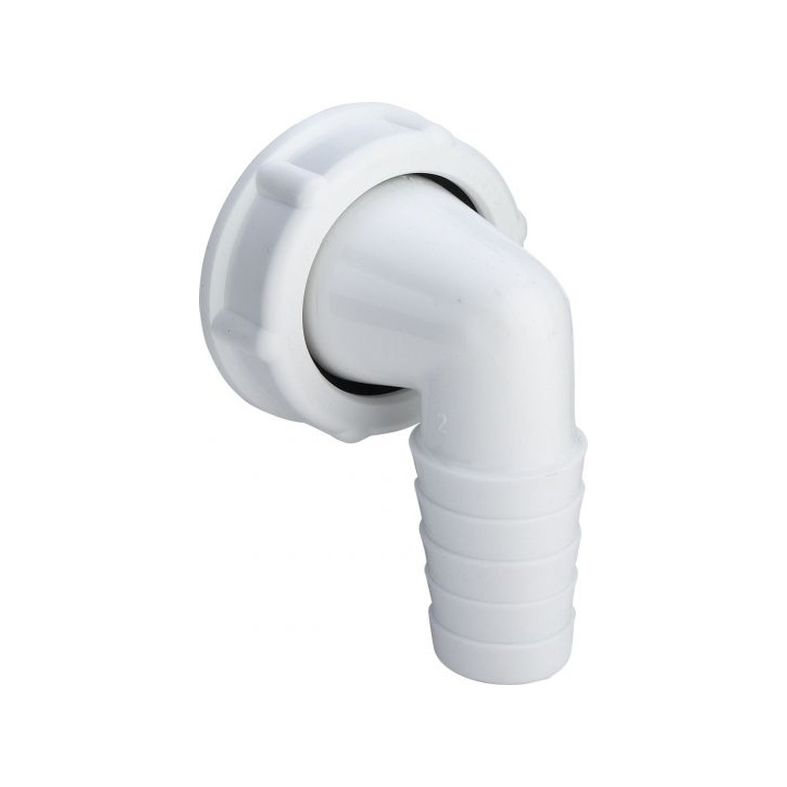 Viega Schlauchverschraubung 7969 110888 1 1/4 Zoll 20-24mm 90 Grad Kunststoff weiß