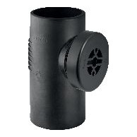 Geberit Silent-db20 ReinigungsStück DN 100 90 Grad runde Serviceöffnung 310334141