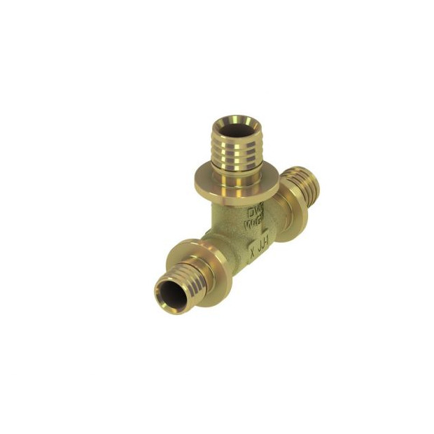 TECE T-Stück reduziert TECEflex Siliziumbronze 40x32x40 optimierter Durchfluss 710616