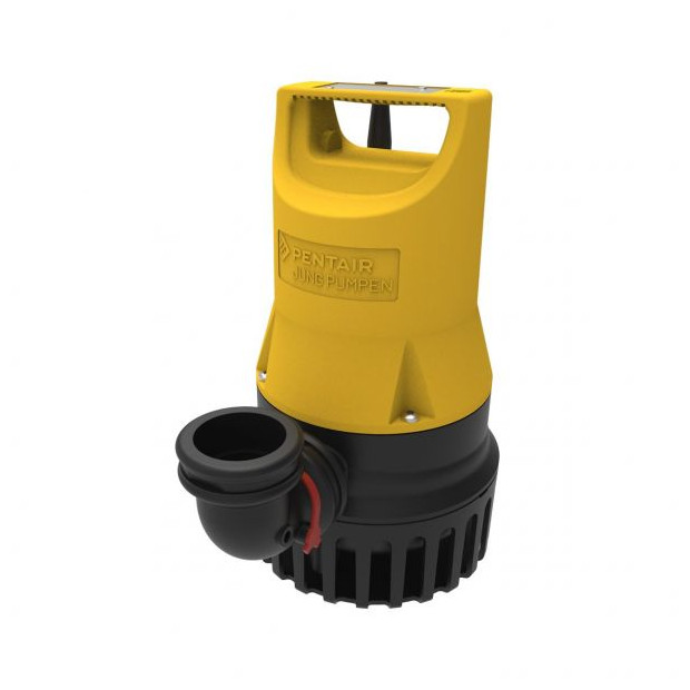 JUNG PUMPE Schmutzwasserpumpe U3 K 10m 230V ohne Schaltung Kunststoff Edelstahl JP50002
