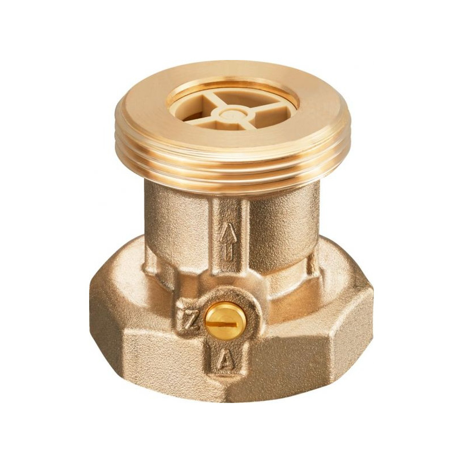 Oventrop Sperrventil SVE DN32 G 2 AG G 2 IG PN10 Messing 1070010