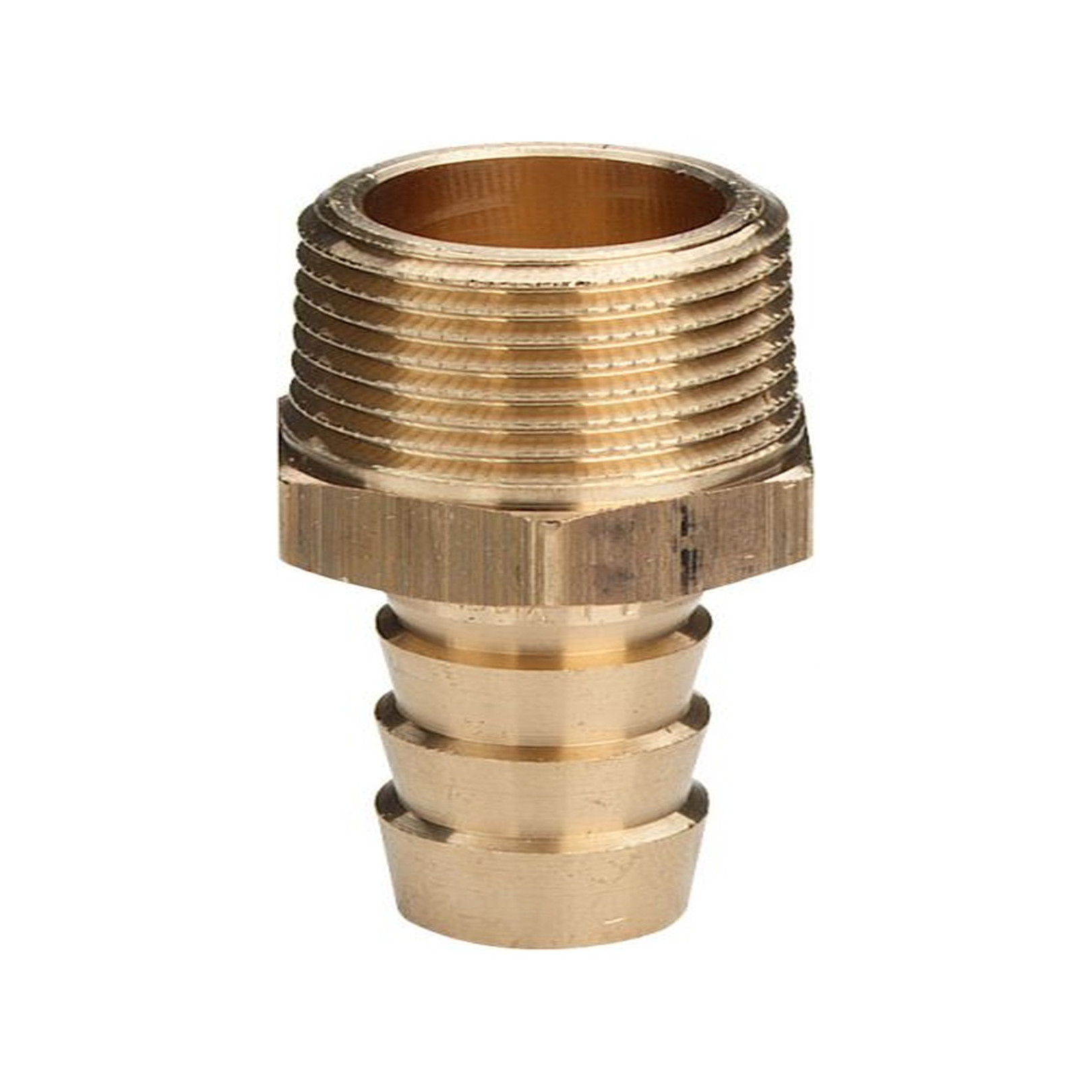 Viega Schlauchtülle Messing 1-4-Zoll Aussengewinde blank 110598