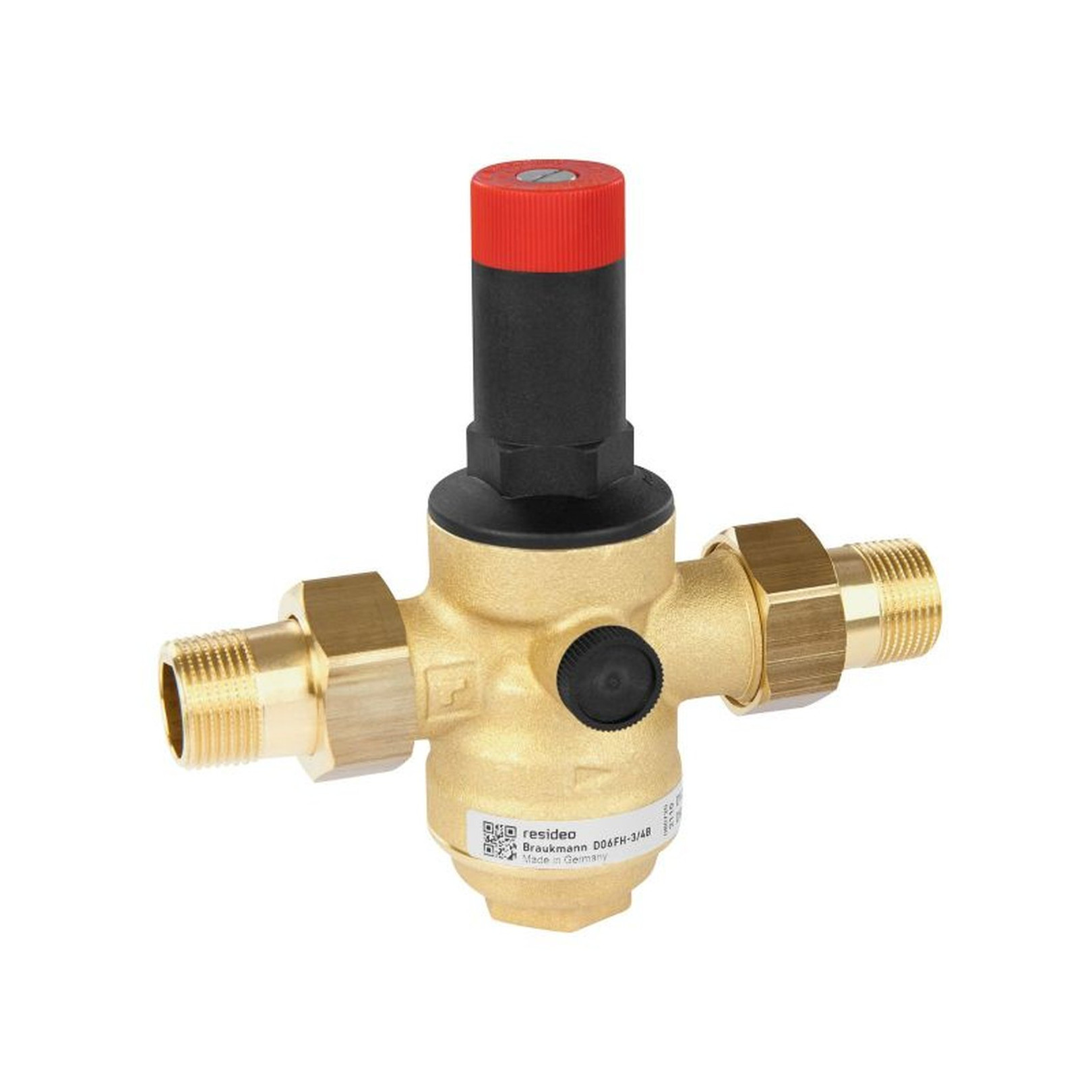 Honeywell Druckminderer D06FH Hochdruckausführung Messing R1 Niro-Feinsieb D06FH-1B