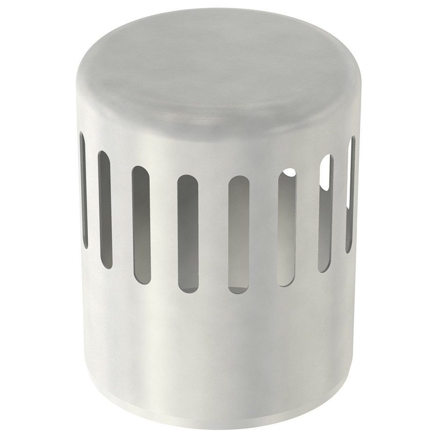 ACO Passavant Dunsthaube PIPE d110 Edelstahl Werkstoff 1.4404 0174.03.90