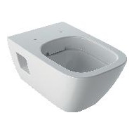 Geberit Wand-WC Renova Plan spülrandlos Rimfree teilgeschlossene Form Tiefspüler Keramik weiß 500378011