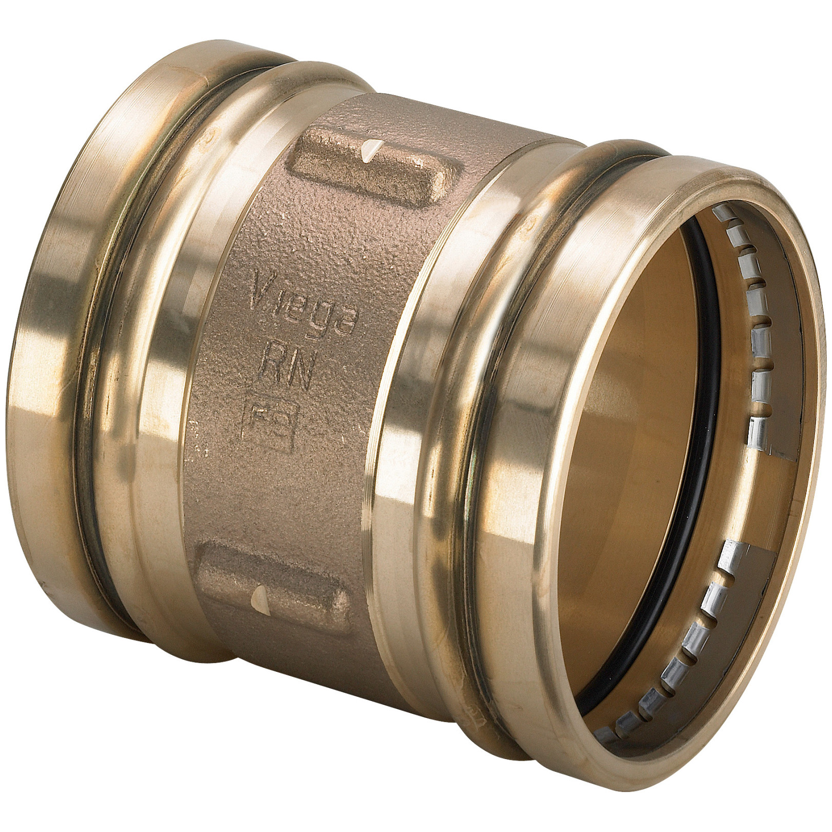 Viega Sanpress XL Schiebemuffe 108mm Rotguss SC-Contur 353339