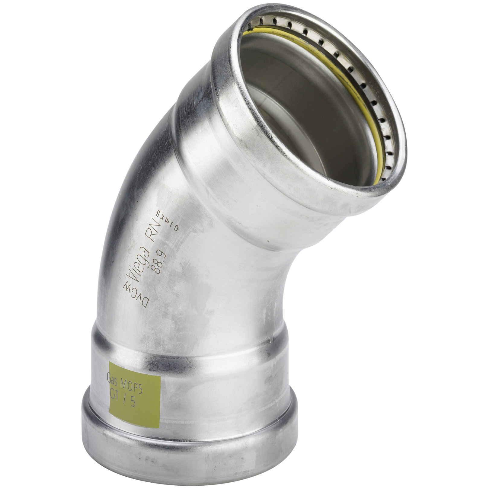 Viega Sanpress Inox G 0226XL Bogen 45 Grad Edelstahl-Rostfrei 88,9mm 578275