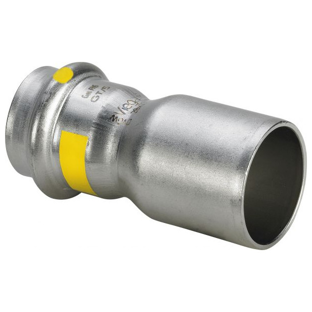 Viega Reduzierstück Sanpress Inox G 0215.1 28x18mm Edelstahl HNBR SC-Contur 487140