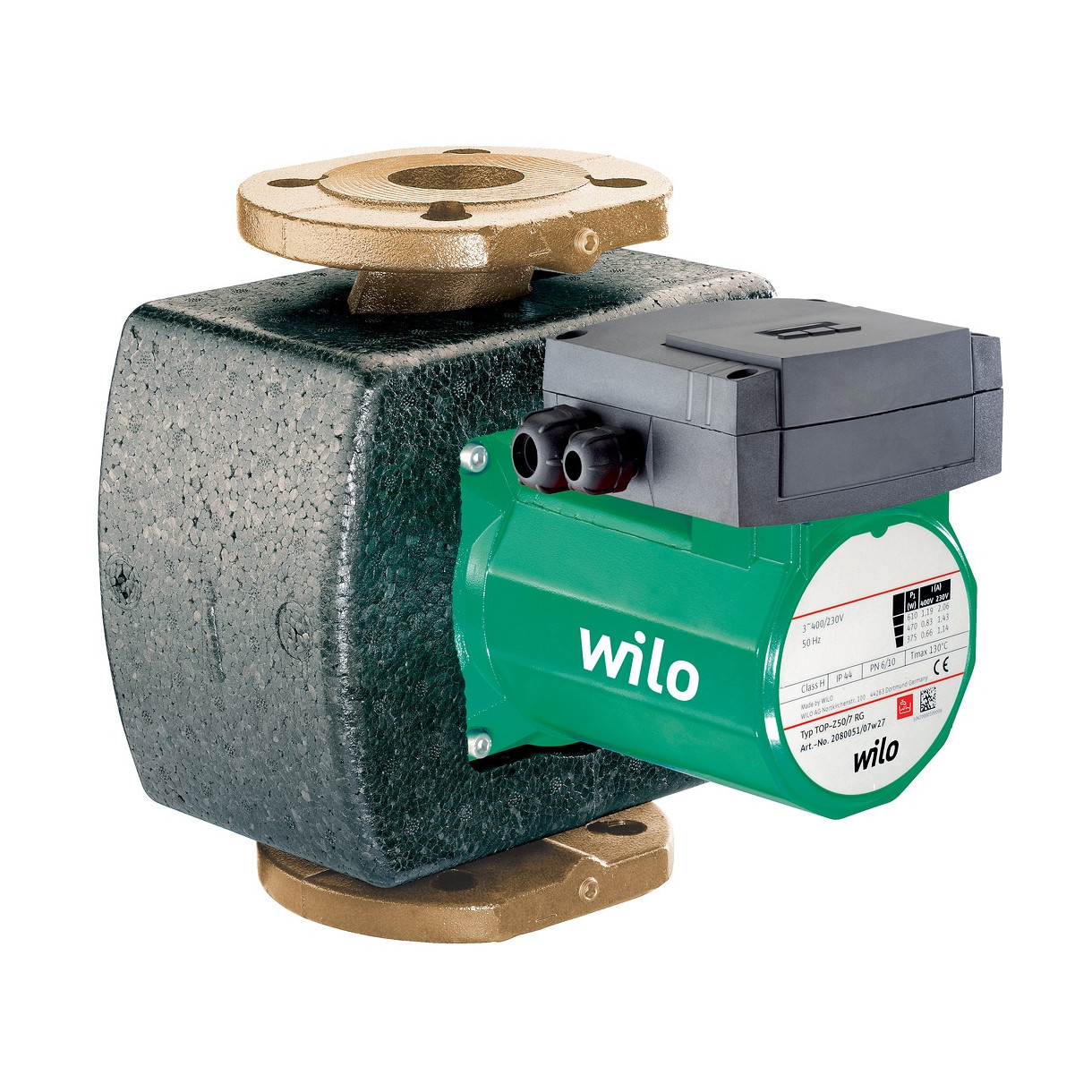 Wilo Nassläufer-Standardpumpe TOP-Z 40/7 1x230 V PN 6/10 Rotguss DN40 2046637