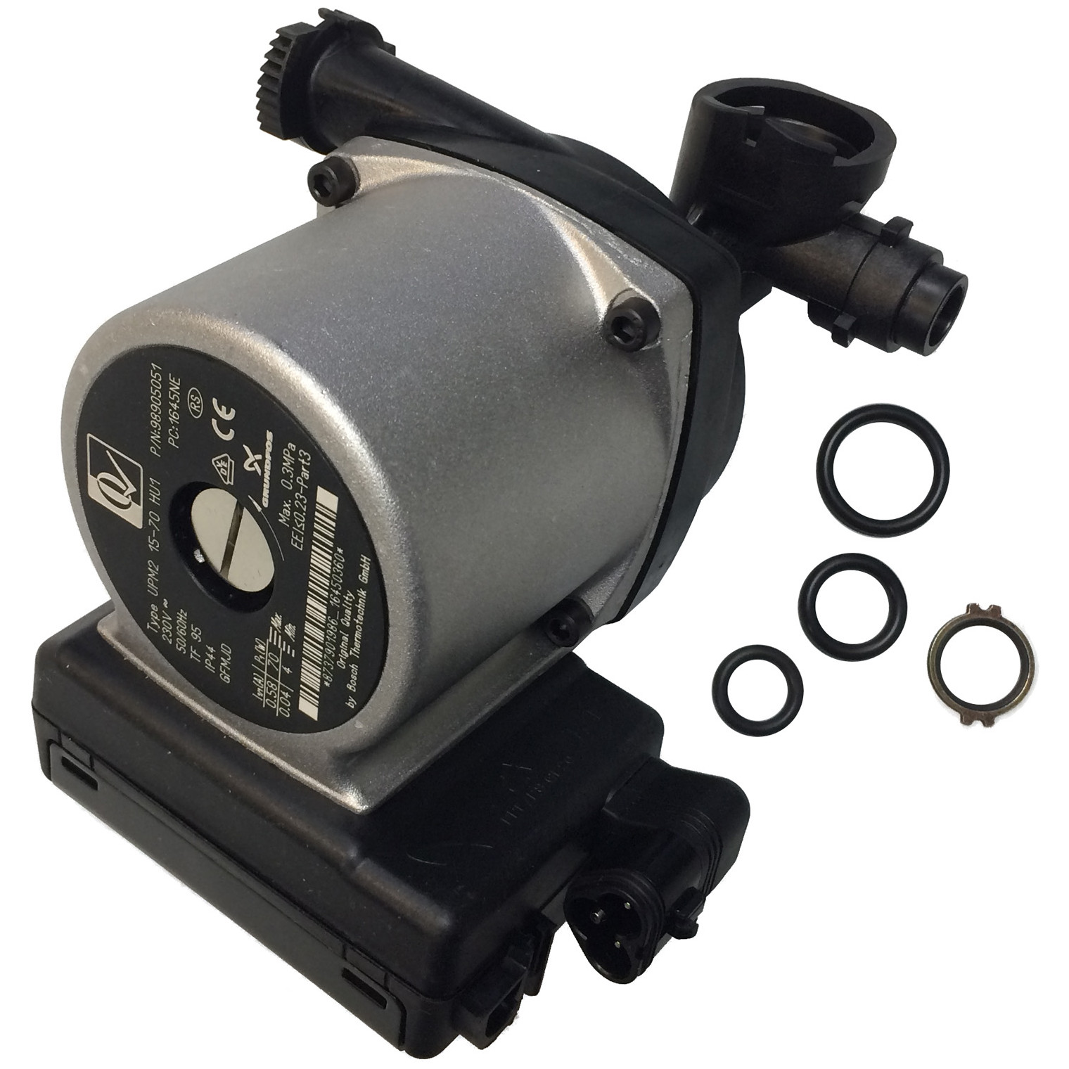 Bosch Umwälzpumpe UPM2 15-70 HU1 Heizungsumwälzpumpe 7 m Förderhöhe 1.9 kg 7736700758