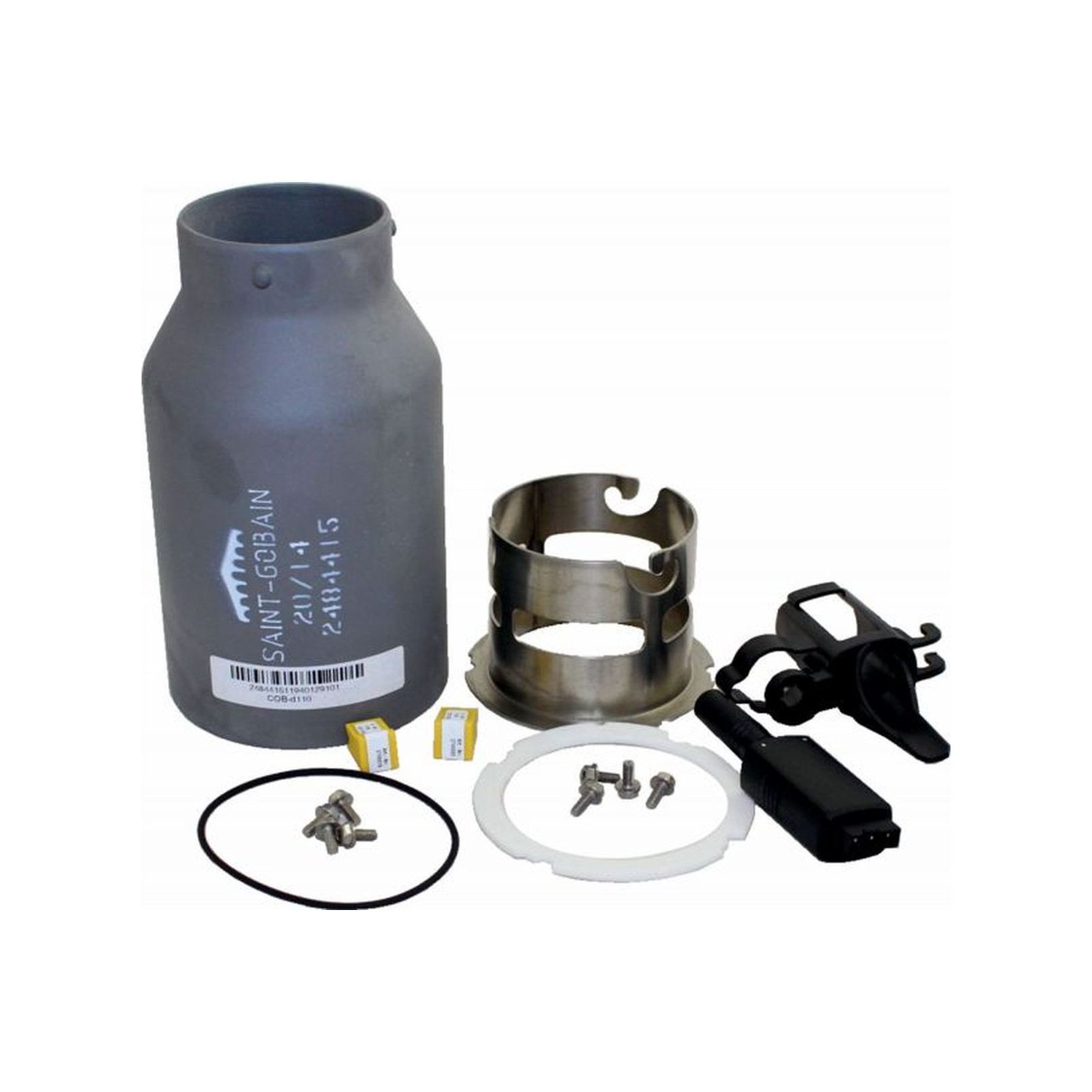 WOLF Flammrohr Keramik Set COB-20 Adapterrohr O-Ring Dichtung Ersatzteil 8908075