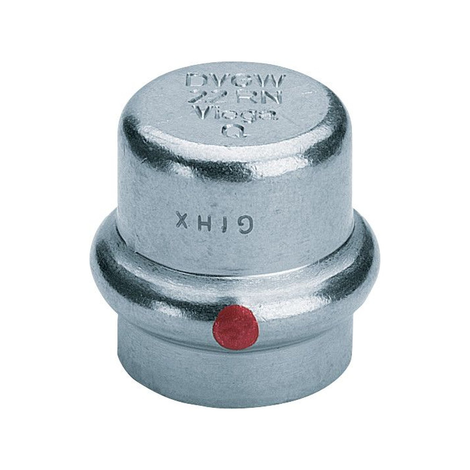 Viega Prestabo Verschlusskappe 1156 Stahl SC-Contur 42mm 643638
