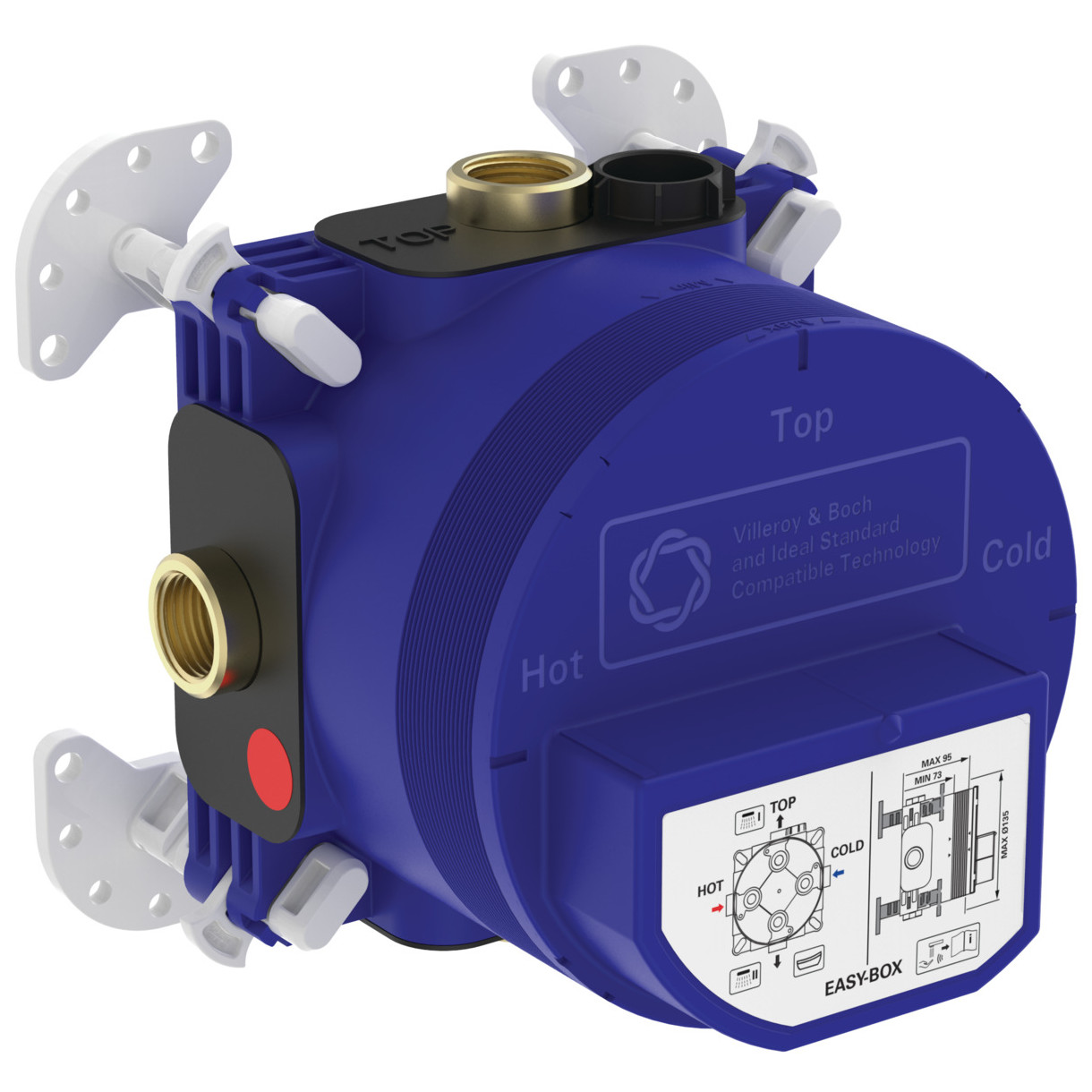 Ideal Standard UP-Bausatz 1 EASY-Box, für Einhebelmischer und Thermostate