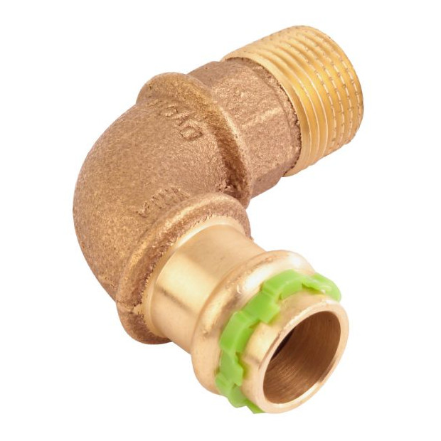 AALBERTS Pressfitting SEPPELFRICKE Bogen SudoPress SP4001GV 22 R3-4 90Grad LBP EPDM O-Ring 6671577