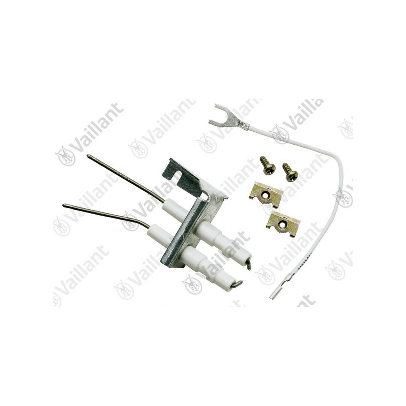 Vaillant Doppelzuendelektrode Elektrode Zündung VC VCW 110 282 E Ersatzteil 090673