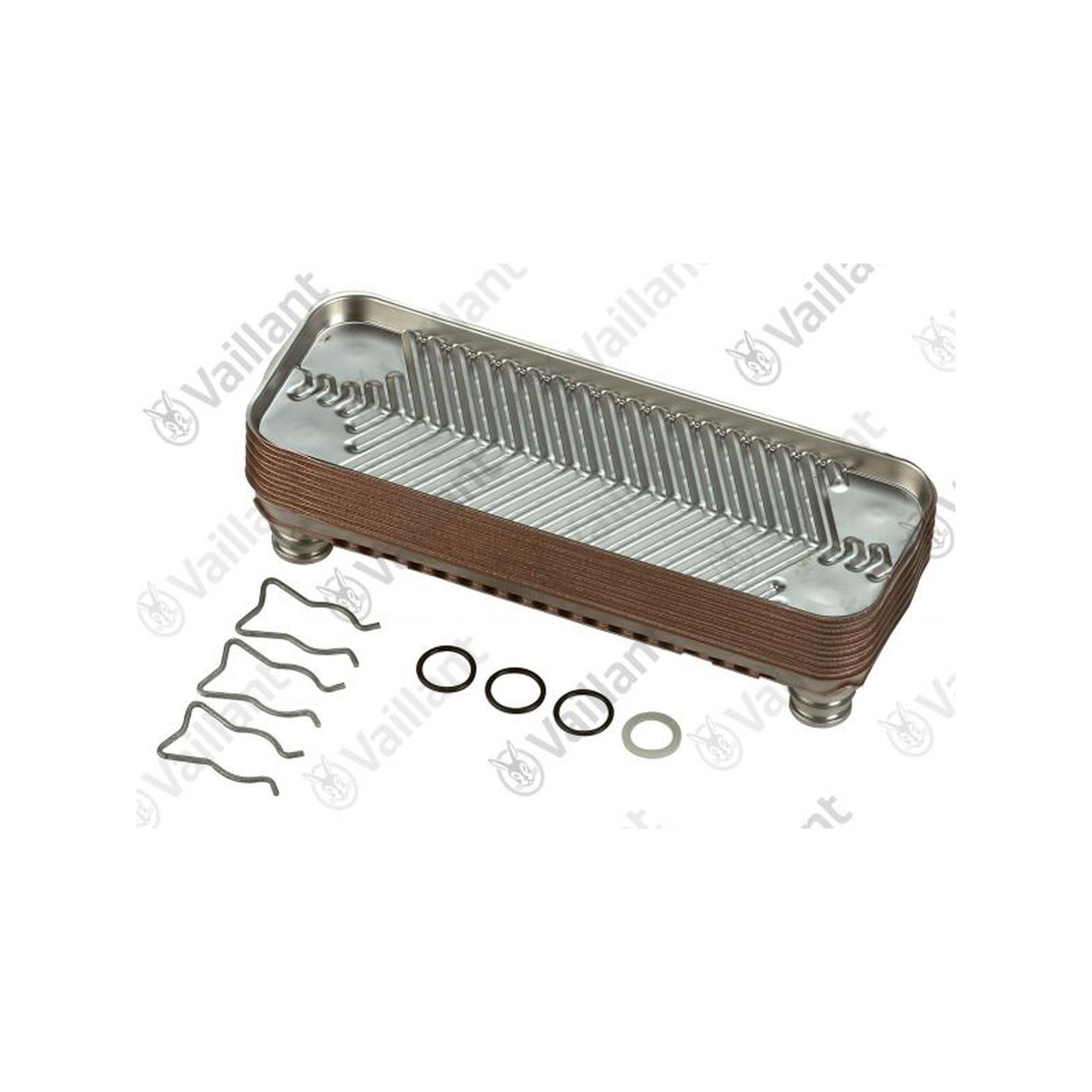 Vaillant Wärmetauscher Brauchwasser 12 Platten VSC 126-C 140 196-C 150 Edelstahl 065111