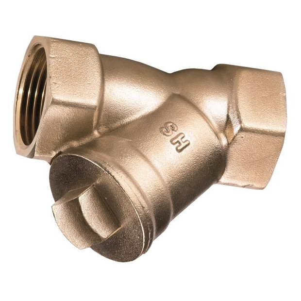 Schmidt Hermann Schmutzfänger Messing 2 Zoll Einfachsieb 92400050