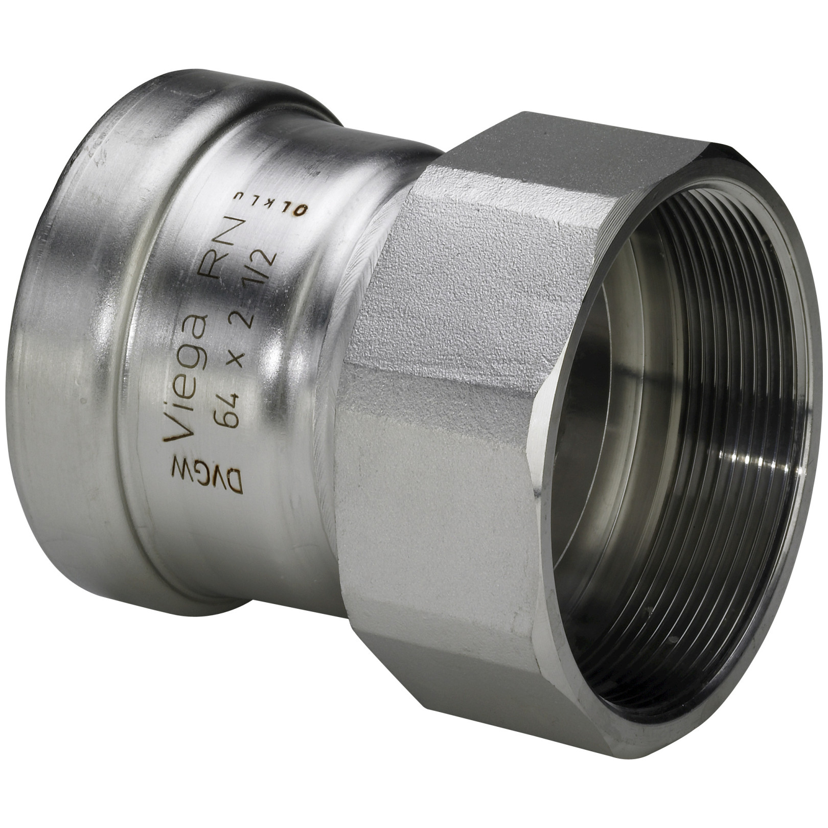 Viega Sanpress Inox XL 2312XL 88,9x3 IG Edelstahl SC-Contur 619978
