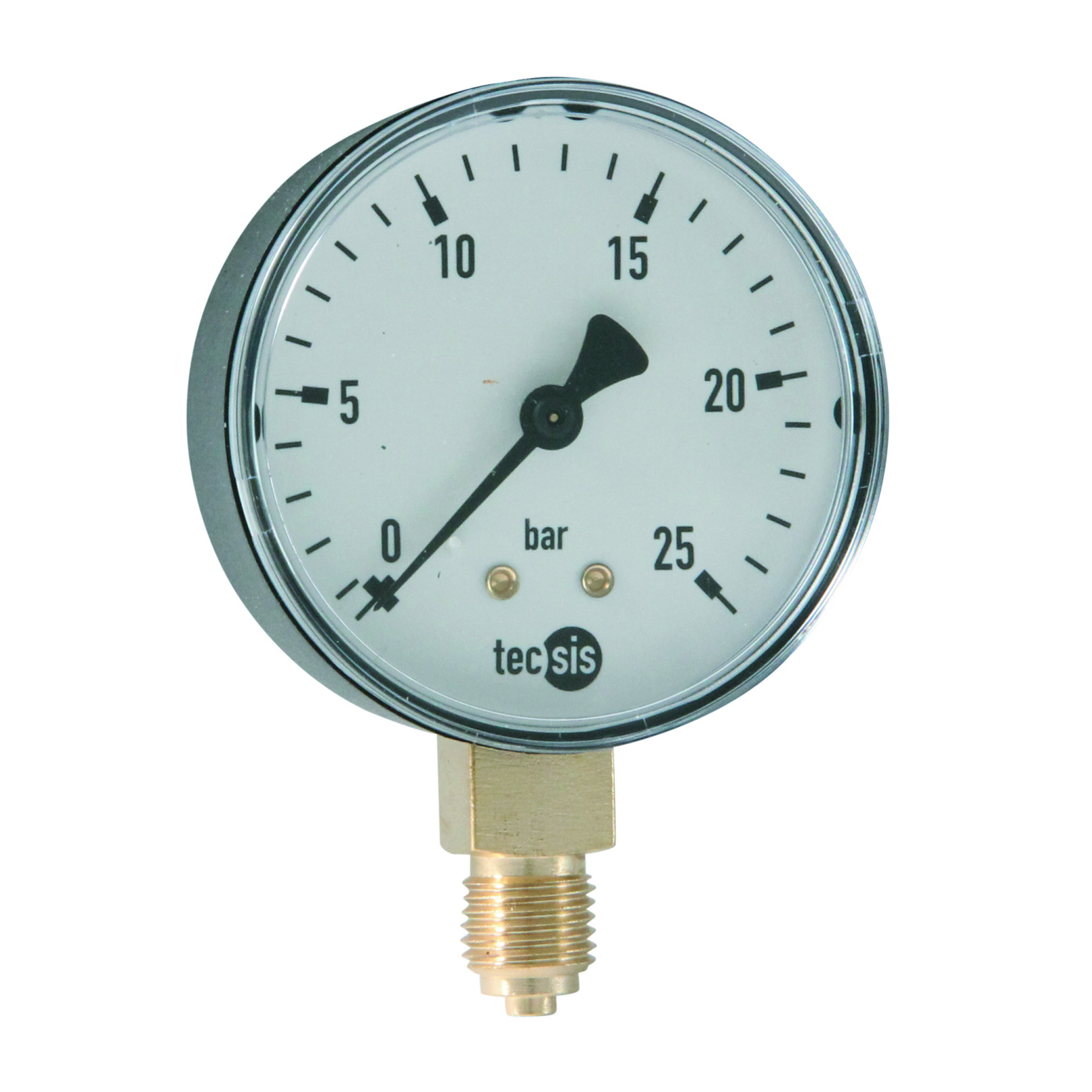 Sasserath Manometer HWS-Flansch-2000 Plus G1-4 0-25bar 2000.00.907