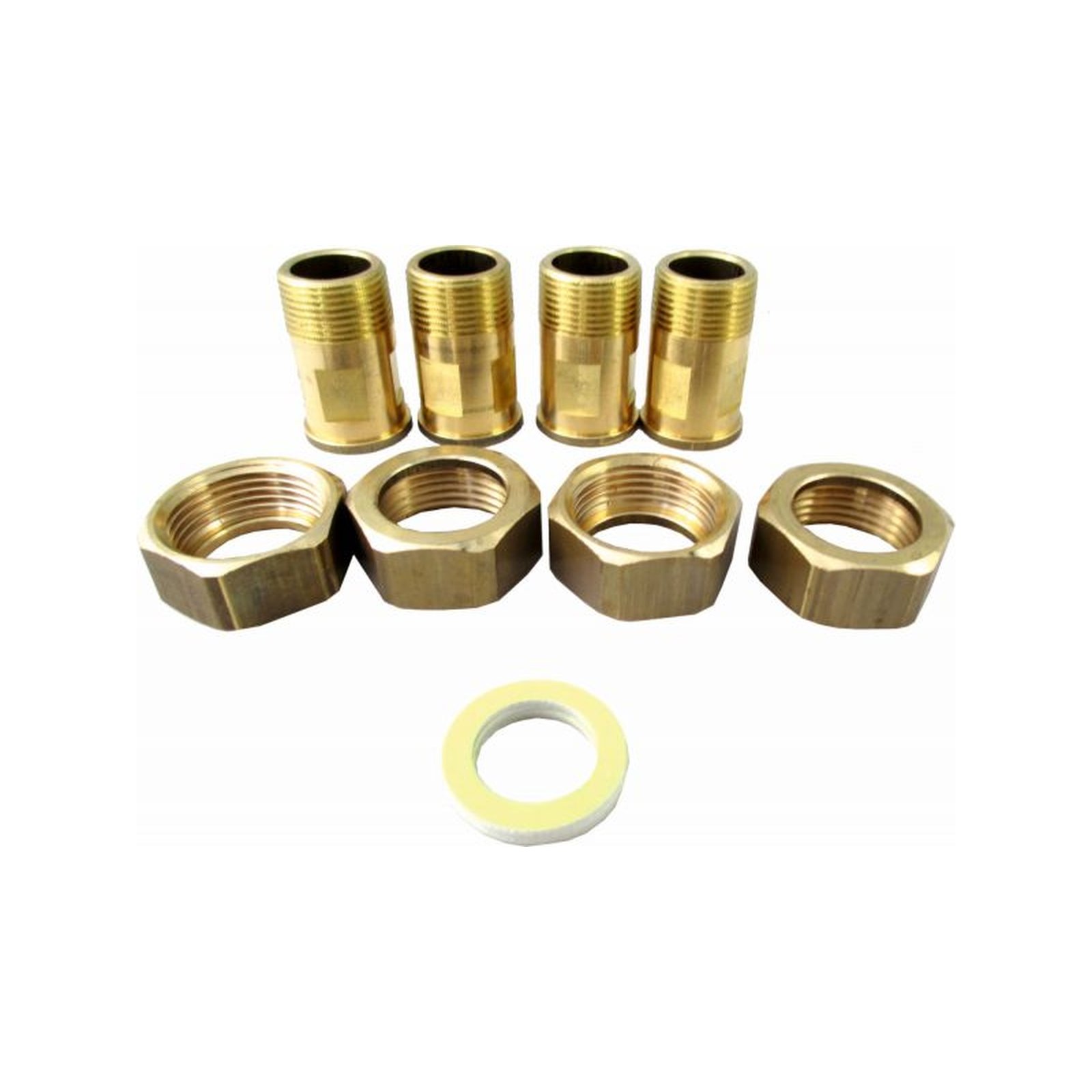 Wolf Anschluss-Set Fittings 2 Zoll Schraubanschluss Ms AG Plattenwärmetauscher 4 Stück 2071985