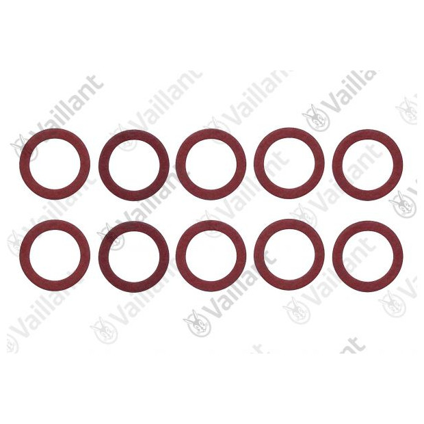 Vaillant Rechteckdichtring Ersatzteil 981144 Set 10 Stück kompatibel MAG VCW Baureihen 2x2x1 cm 4024074381373