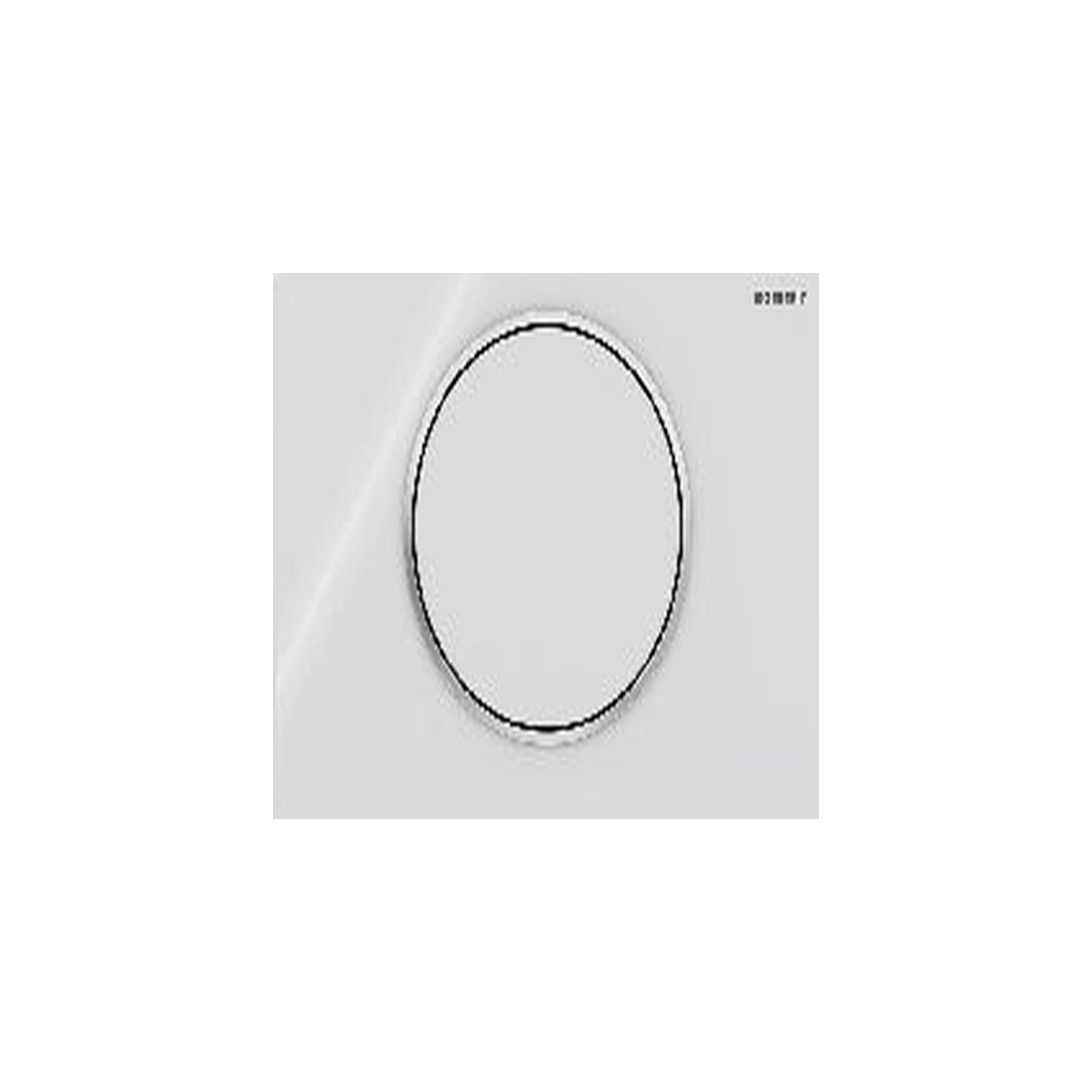 GEBERIT Betätigungsplatte Sigma 10 115758KJ5 weiß verchromt Spül-Stopp Kunststoff rund 246x164 mm