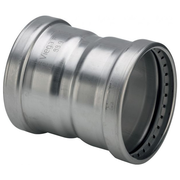 VIEGA Muffe Sanpress Inox 2315XLLF SC-Contur LABS-frei Edelstahl Pressfitting 88,9mm 666118