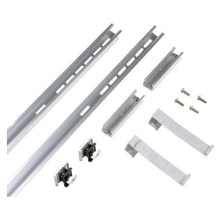 Bosch Solartechnik Zubehör WMT2 Erweiterungsset 1 Kollektor FCC Aufdach Aluminium Profilschienen 7709600088