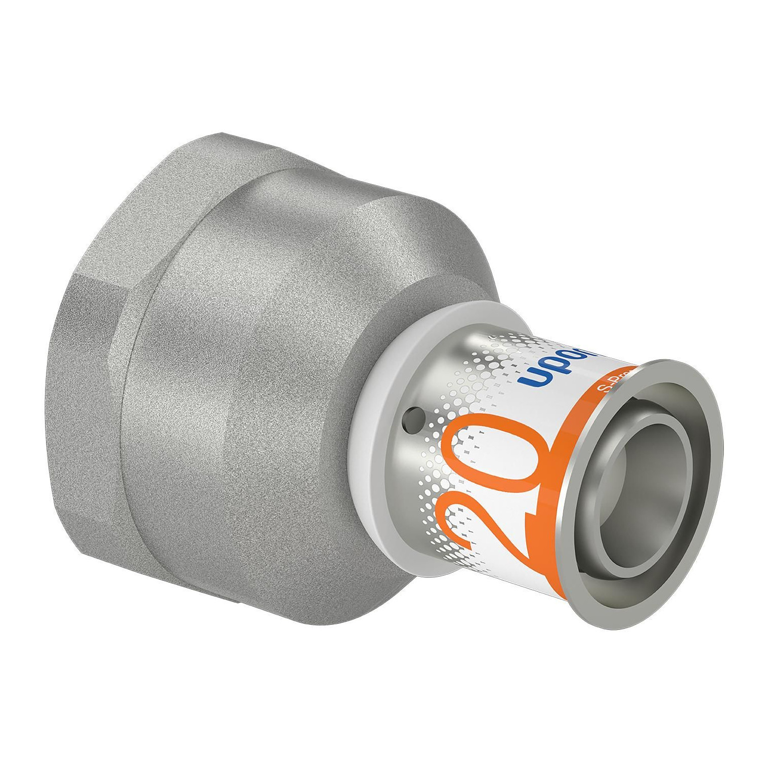 Uponor S-Press PLUS Übergangsmuffe 20 mm DN25 IG Pressmuffe Innengewinde DVGW 1070518