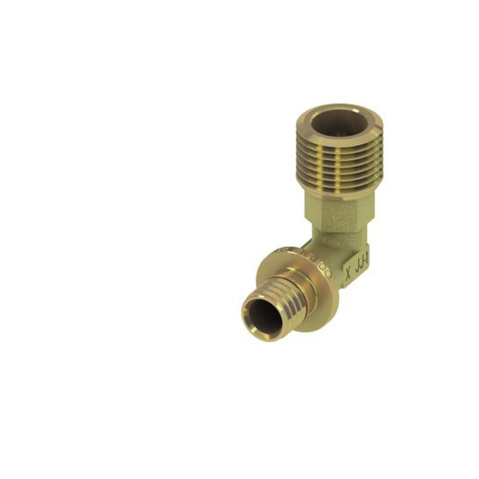 TECEflex Winkelübergangsnippel 16 R 1/2 Siliziumbronze 707801