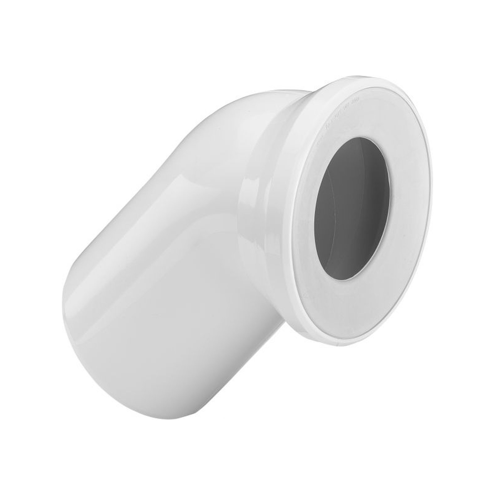 Viega Klosett-Anschlussbogen 45 Grad DN 100x135mm manhattan Lippendichtung Kunststoff Modell 3812 110840
