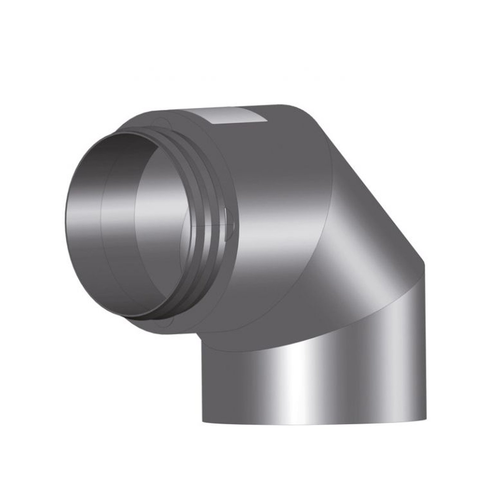 Helios Isopipe Bogen 90 Grad NW 160 Innenverbinder IP-B 160/90 EPE schwer entflammbar 09451