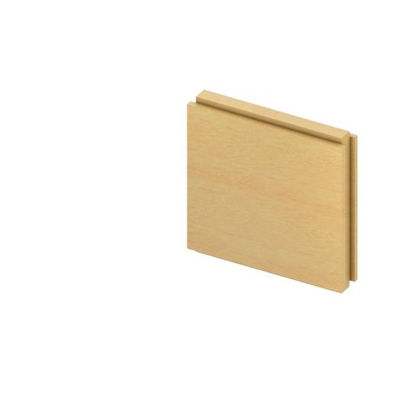 TECE Befestigungsplatte TECEprofil 200x200 mm Zusatzeinbauten Baufurnierholz 9042005