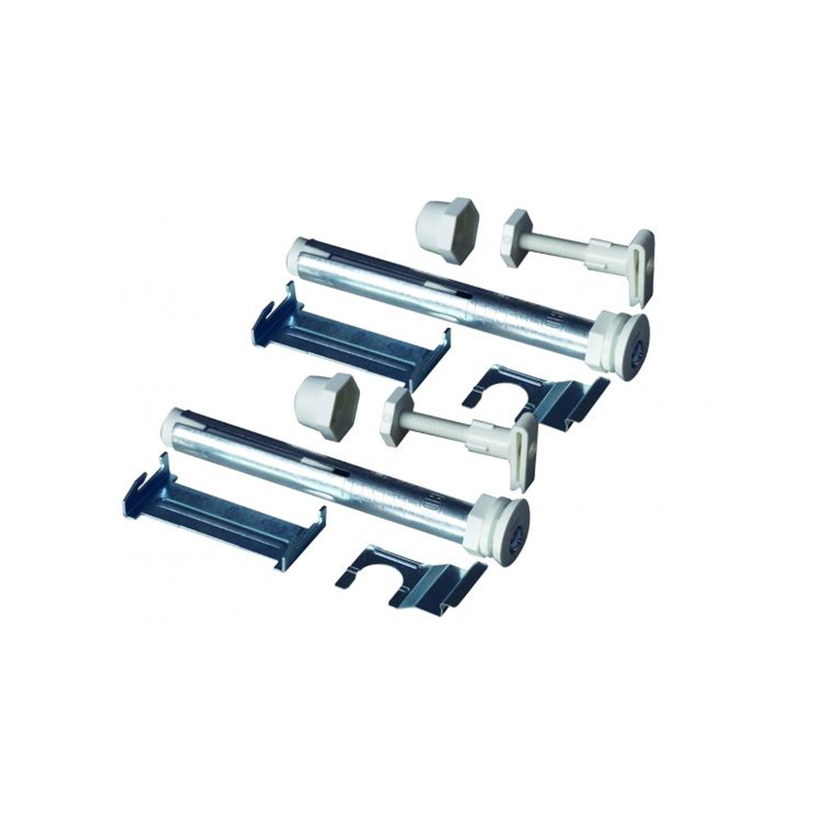 Purmo Bohrkonsolenset Laschen-Heizkörper 160mm 2er Aushebesicherung AZ03FT004000N73