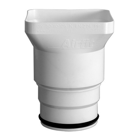 Airfit Trichtersiphon Plus DN50 DN110 DN125 vergrößerter Einlaufbereich Polypropylen 50126TS