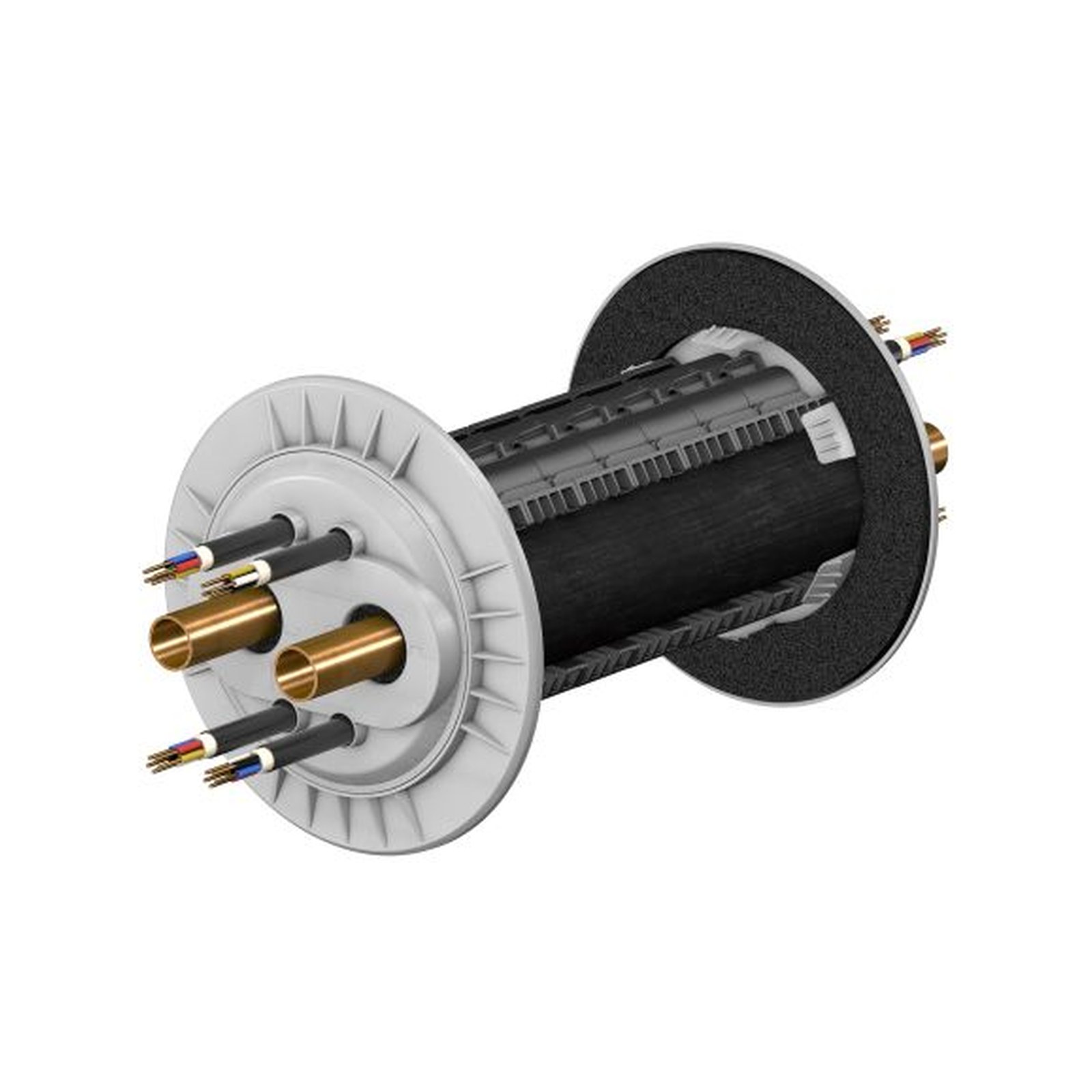 Doyma Wanddurchführung DOYMAfix HP/O DN 200 22 28 35 mm getrennte Leitungsführung Wärmedämmung 501000120000