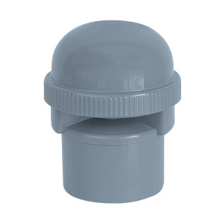 Airfit Rohrbelüfter DN 50 PP grau Abflussrohr Gummimanschette Hersteller-Artikelnummer 57050RB
