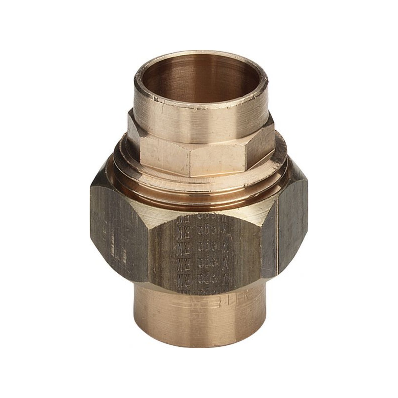 Viega Rotguss Verschraubung 94340 22 mm konisch dichtend Lötanschluss Mehrkant 104399