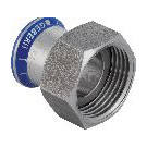 Geberit Mapress Edelstahl Übergang Überwurfmutter d22 G1 CrNiMo-Stahl 35134