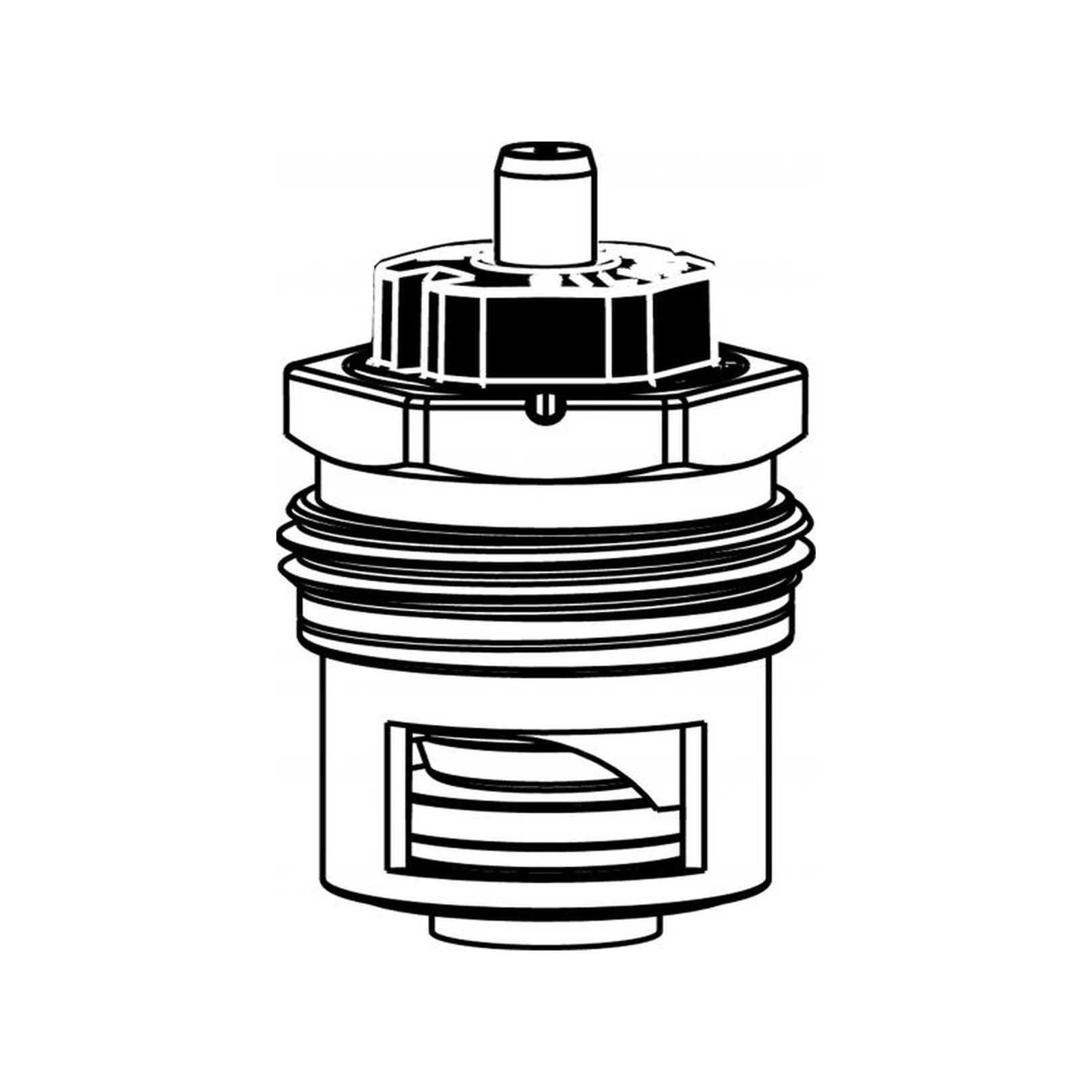 Heimeier Thermostat-Oberteil V-exact II Umrüstoberteil DN 10 15 20 stufenlose Voreinstellung 3700-24.300
